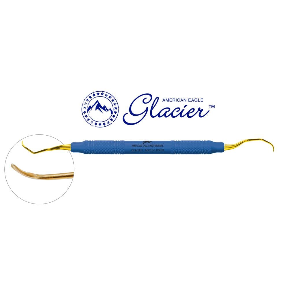 Glacier™ Gracey Standard 13-14, posterior, distal, XP² Technology™, Resin handle