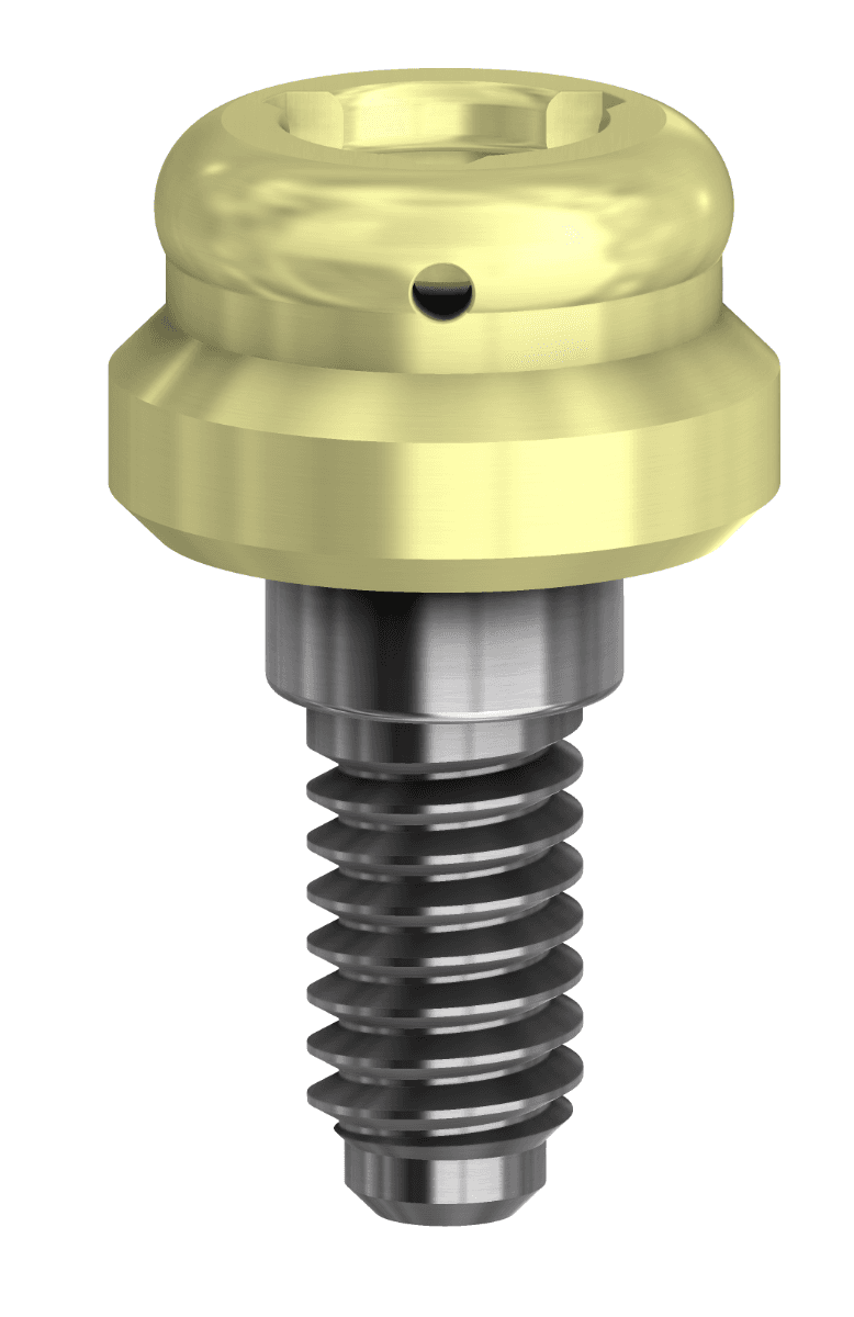 PreatLoc™ Zimmer™ TSV-compatible 4.5mm Abutment 1mm