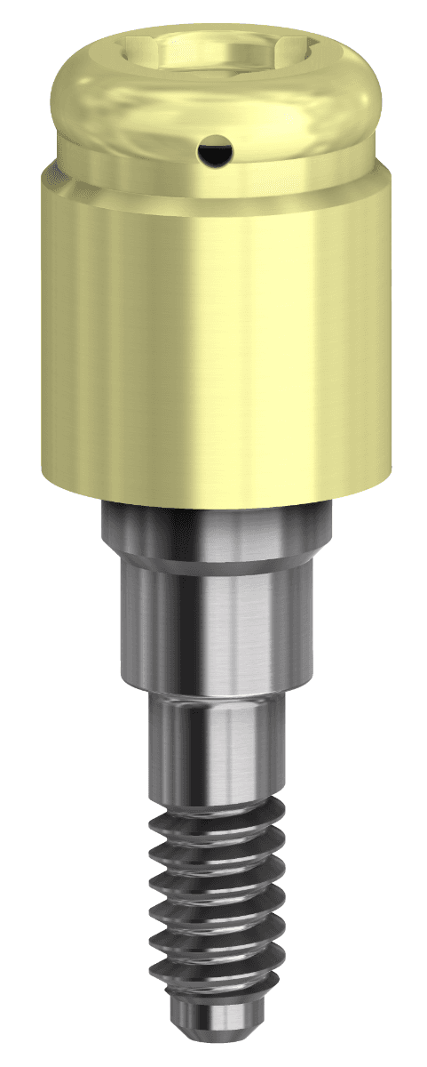 PreatLoc™ Biomet 3i Certain™-compatible 3.4mm Abutment 4mm