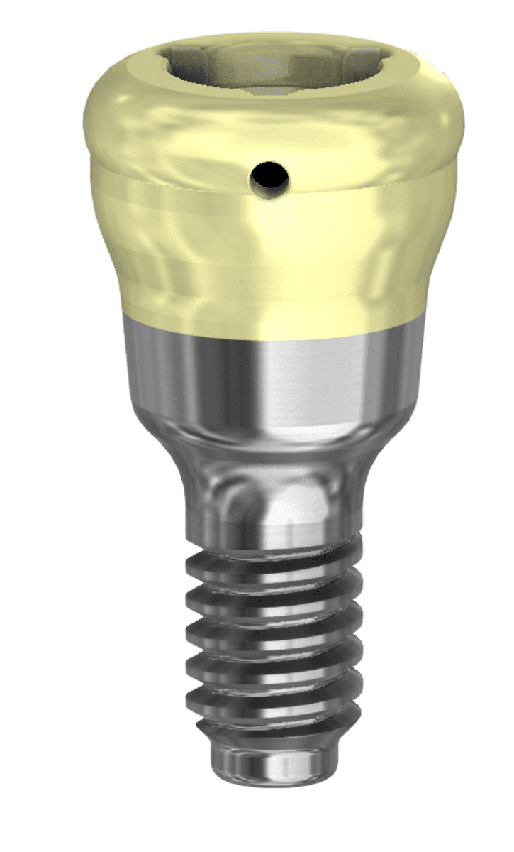 PreatLoc™ MegaGen AnyRidge™-compatible Abutment 1mm