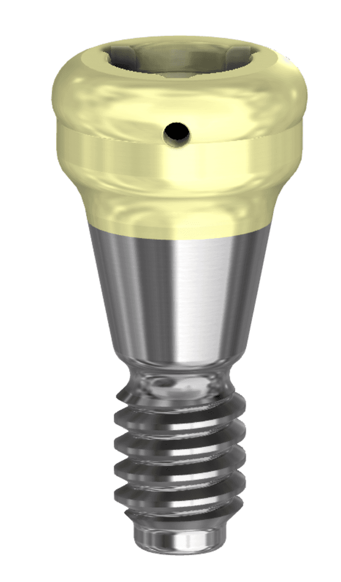 PreatLoc™ Hiossen™ ETIII-compatible Mini Abutment 1mm