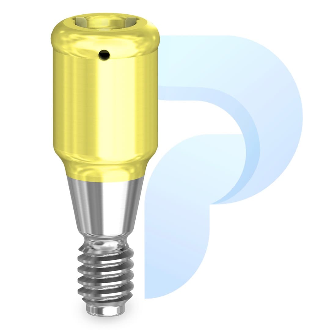 PreatLoc™ Hiossen™ ETIII-compatible Mini Abutment 4mm