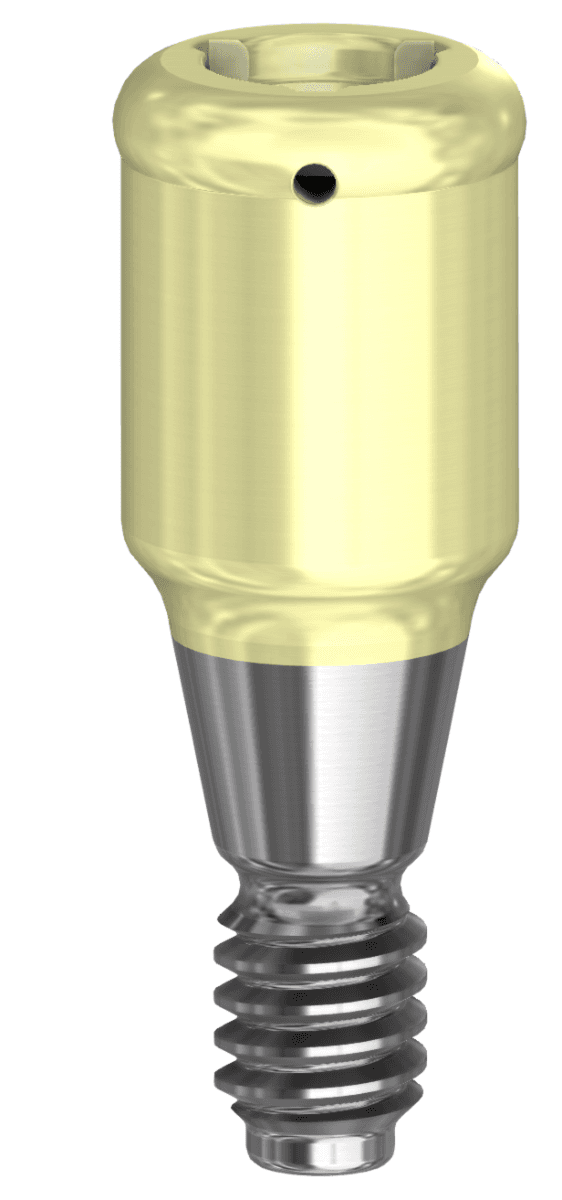 PreatLoc™ Hiossen™ ETIII-compatible Mini Abutment 4mm