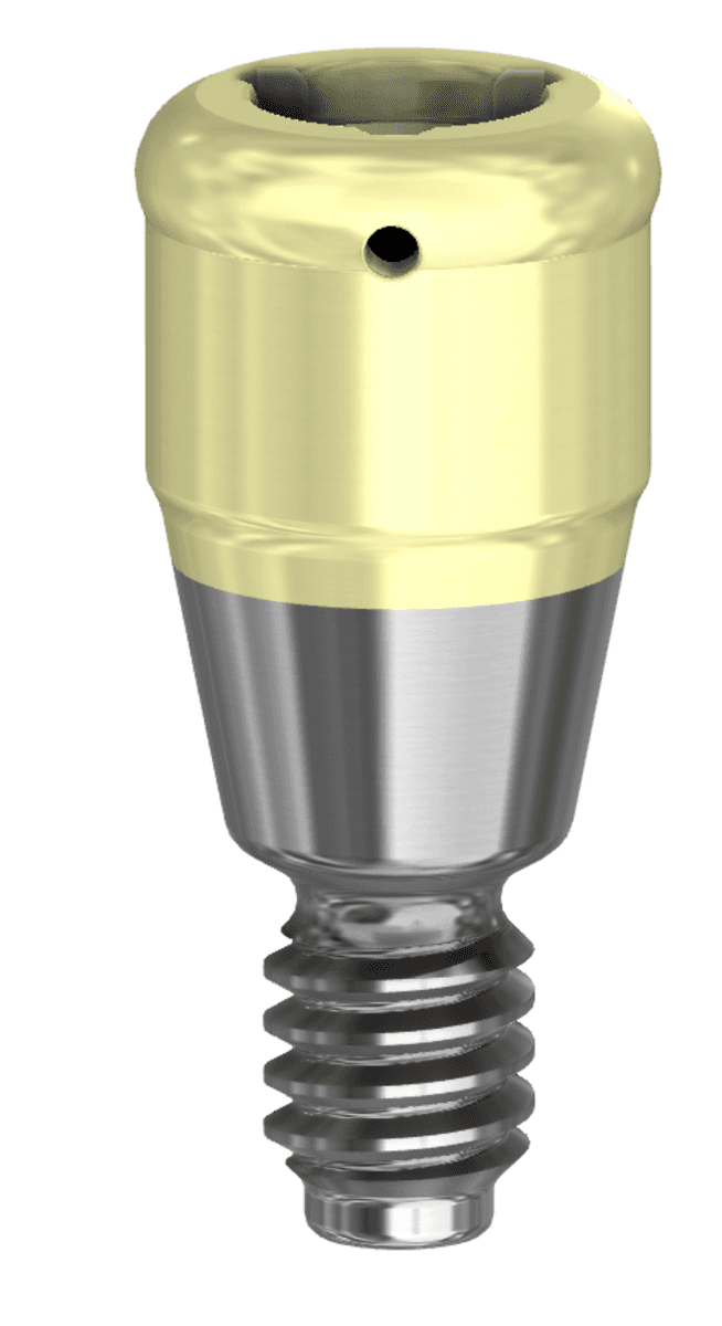 PreatLoc™ Hiossen™ ETIII-compatible Regular Abutment 2mm