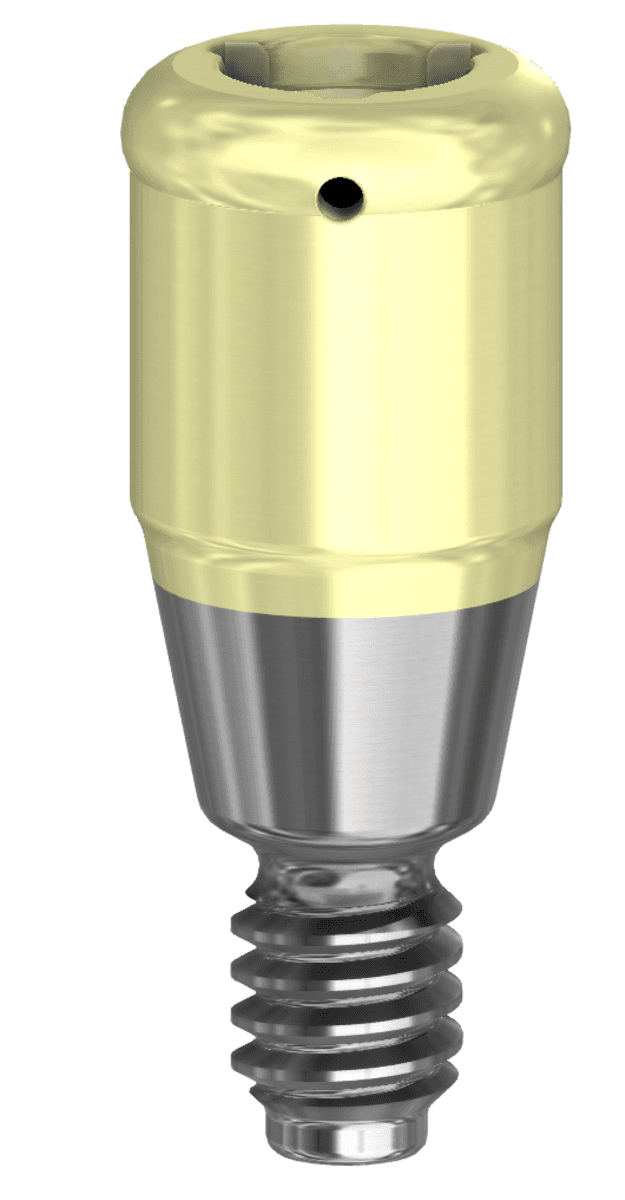 PreatLoc™ Hiossen™ ETIII-compatible Regular Abutment 3mm