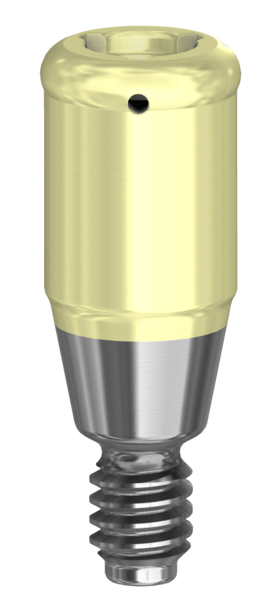 PreatLoc™ Hiossen™ ETIII-compatible Regular Abutment 4mm