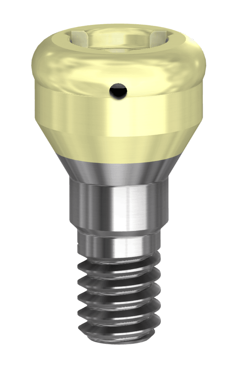 PreatLoc™ BioHorizons™-compatible 3.0mm Abutment 1mm