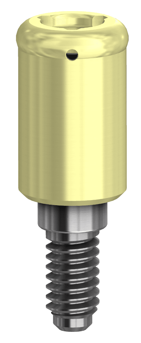 PreatLoc™ BioHorizons™-compatible 3.5mm Abutment 4mm