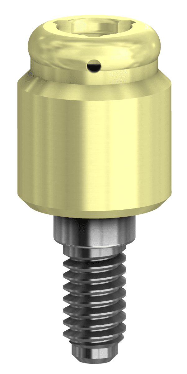 PreatLoc™ BioHorizons™-compatible 4.5mm Abutment 3mm