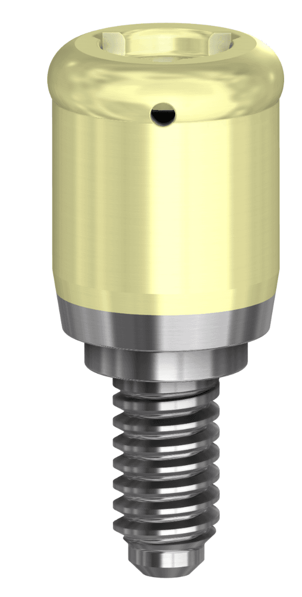 PreatLoc™ TiLobe™-compatible 4.1mm Abutment 2mm