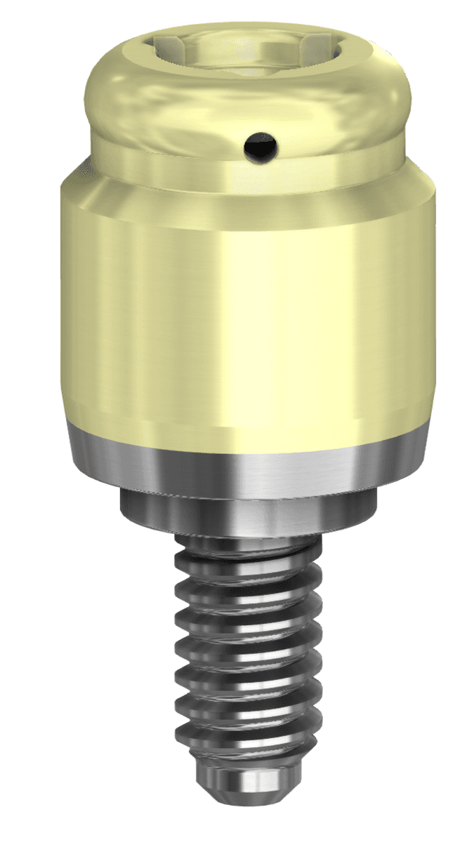 PreatLoc™ TiLobe™-compatible 5.0mm Abutment 2mm