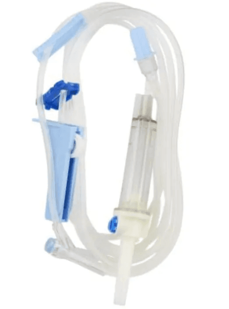 IV ADMIN SET 2 INJ DUO VENT 104" 48/CS