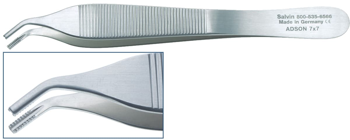 Salvin Adson 7x7 Curved 4 3/4"(12cm)