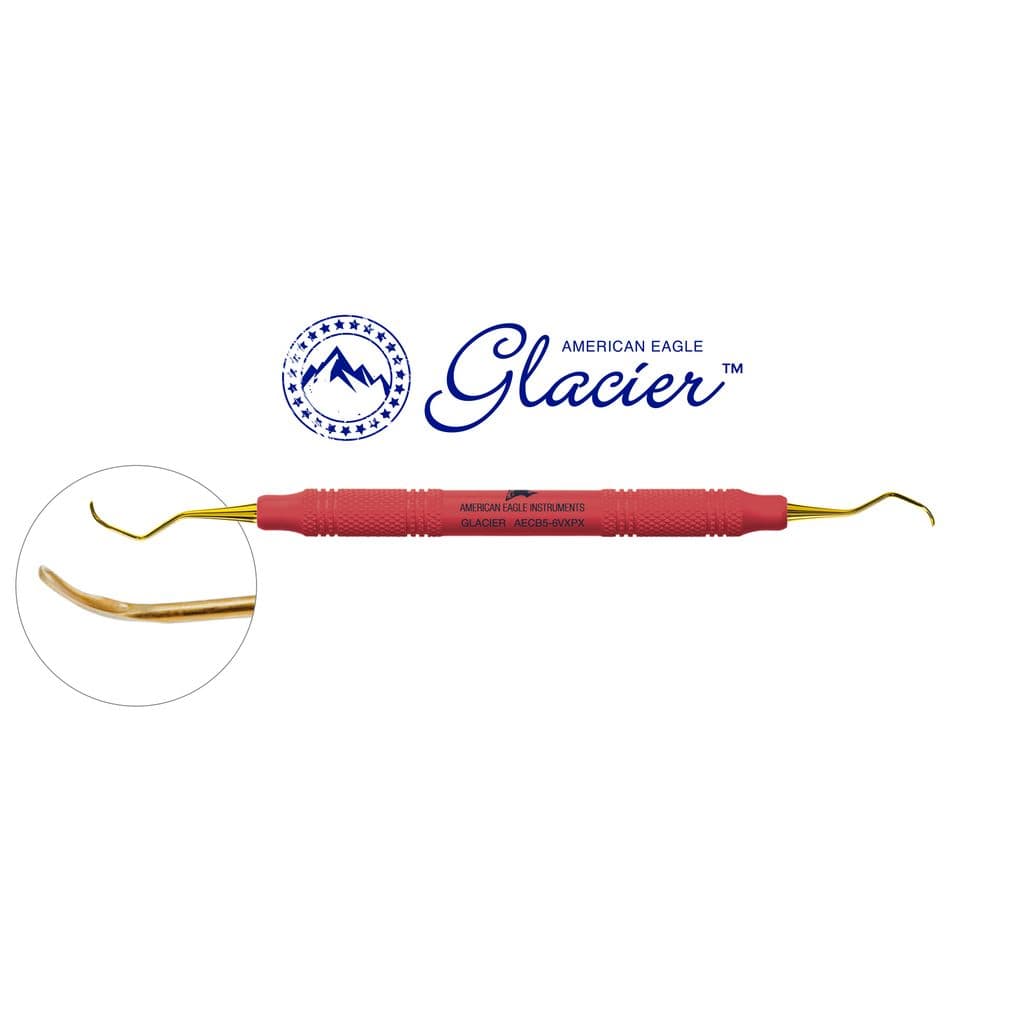 Glacier™ Universal Curette Barnhart 5-6, posterior, XP² Technology™, Resin handle
