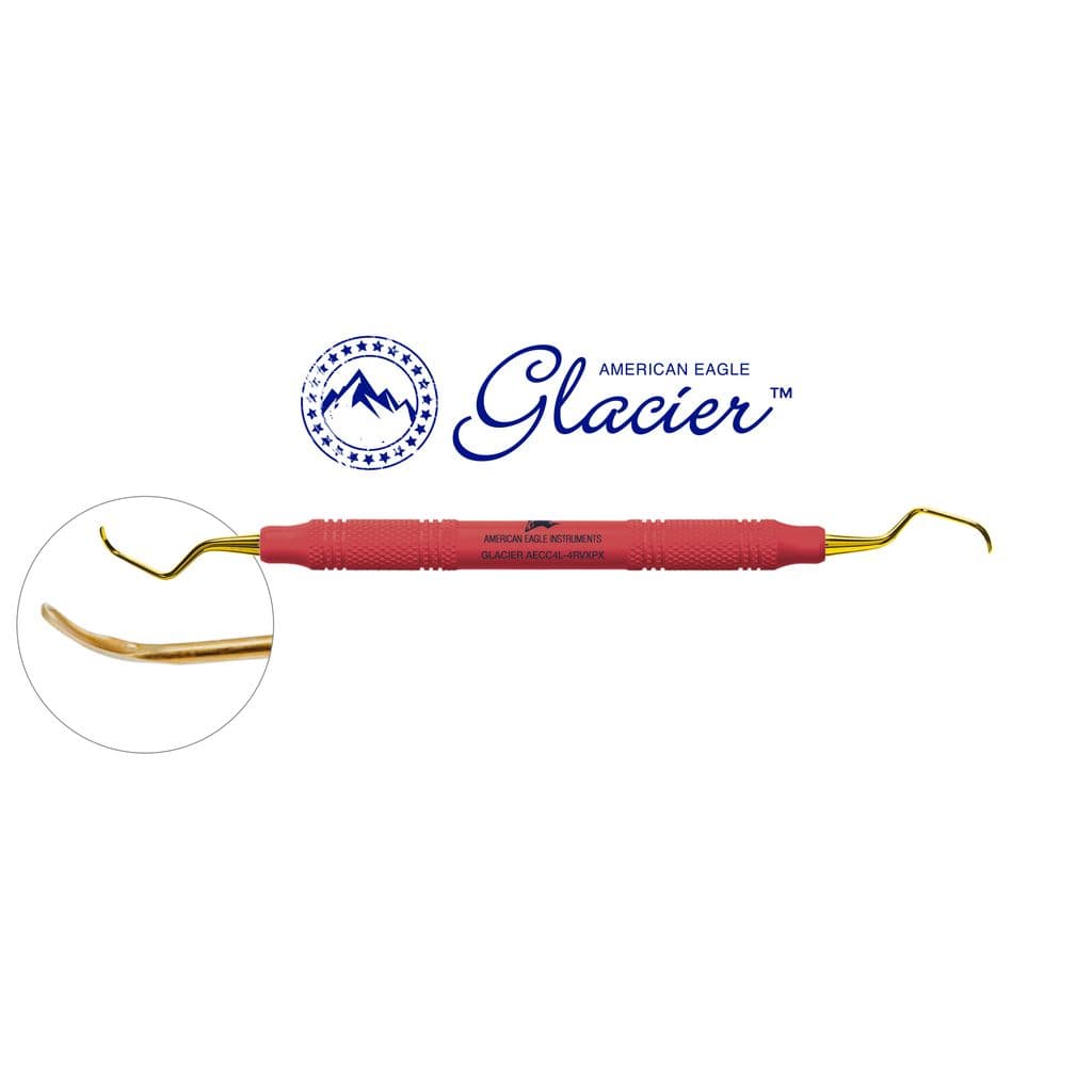 Glacier™ Universal Curette Columbia 4L-4R, posterior, XP² Technology™, Resin handle