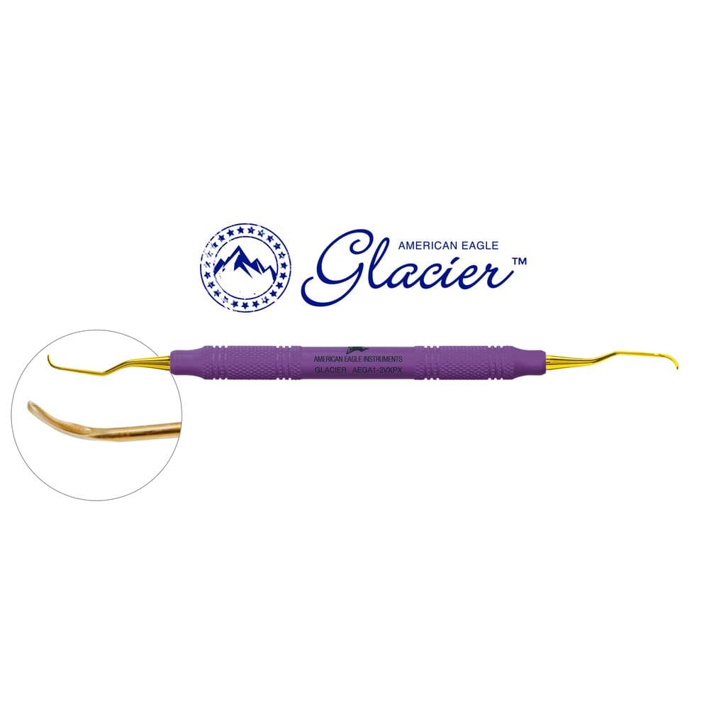 Glacier™ Gracey +3 Access 1-2, anterior, XP² Technology™, Resin handle