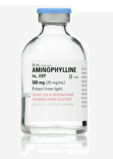 Aminophylline 25 mg/mL Injection