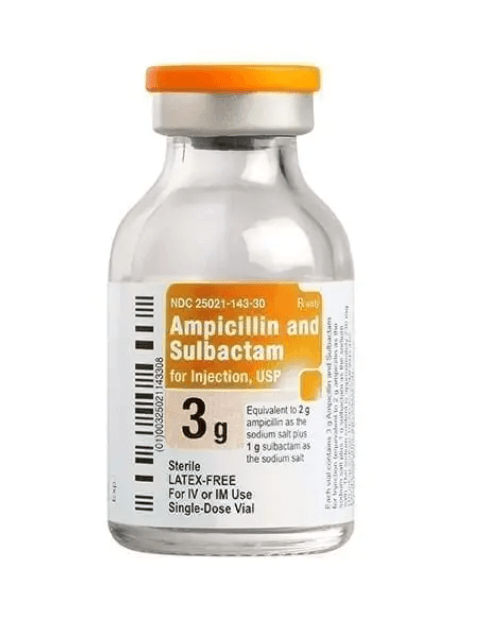Ampicillin and Sulbactam 3 gram Injection 10/Box