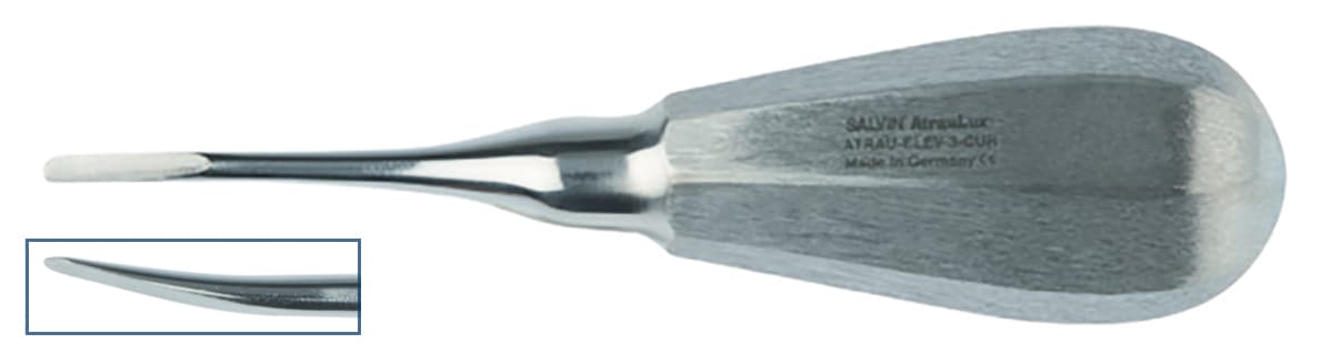 Salvin AtrauLux® Luxating Elevator - 3mm - Curved