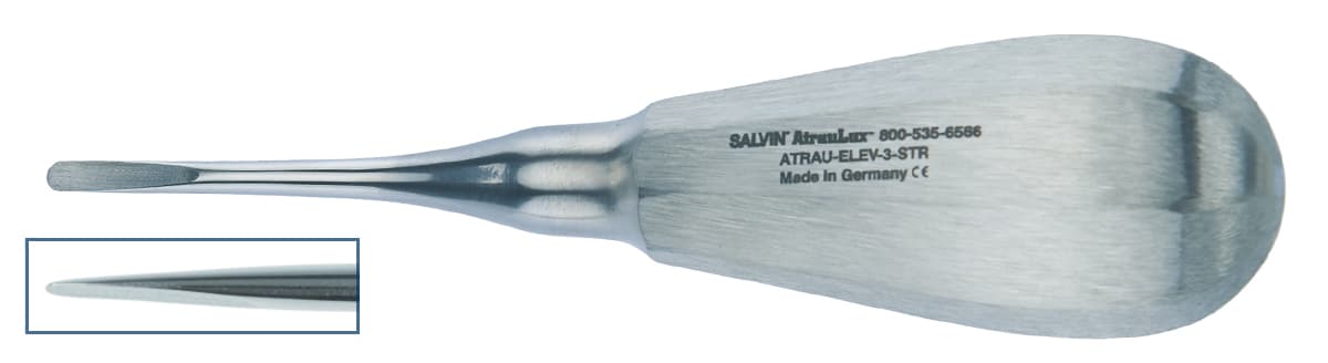 Salvin AtrauLux® Luxating Elevator - 3mm - Straight