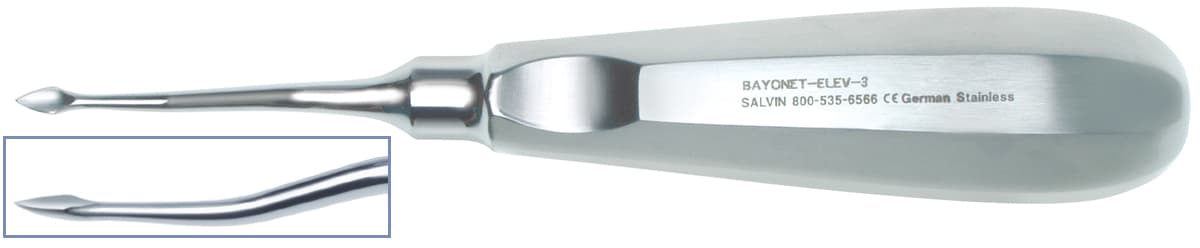 Salvin Bayonet Elevator Offset "Out" - Small                                                               