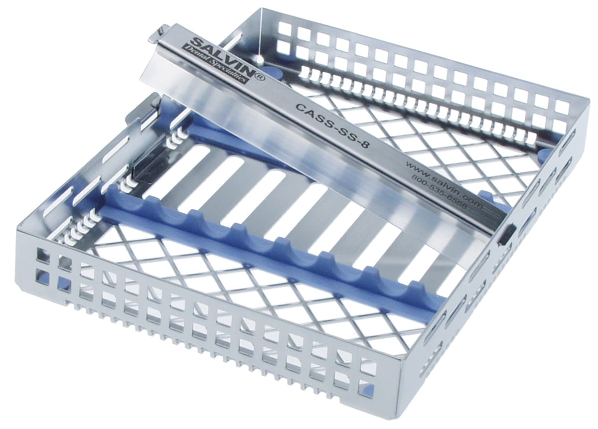 8 Instrument Stainless Steel Cassette