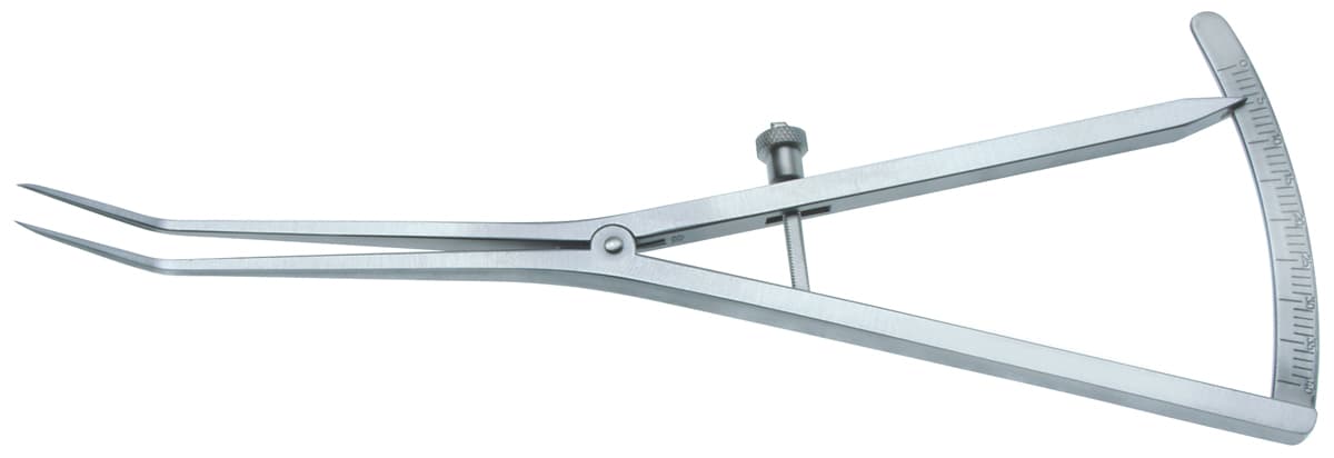 Salvin Castroviejo Caliper Long - 30° Angled - 6.75" (17cm)