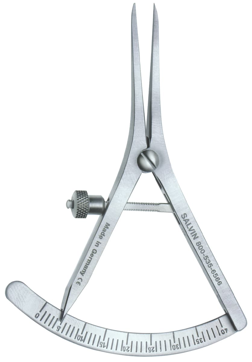 Salvin Castroviejo Caliper Short - 3.5" (9 cm)