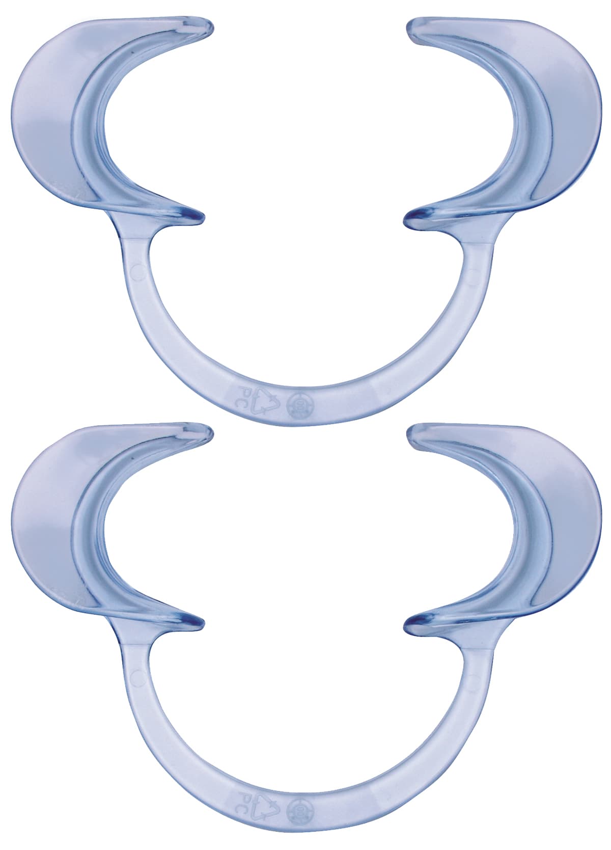 Double Ended Plastic Cheek Retractor - Set of 2