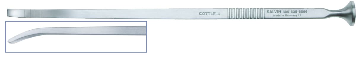 Salvin Cottle Curved Chisel - 4mm Wide