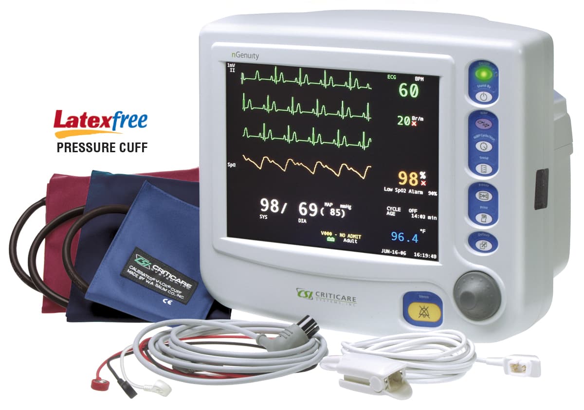 Criticare nGenuity™ 8100 Color Monitor With CO2