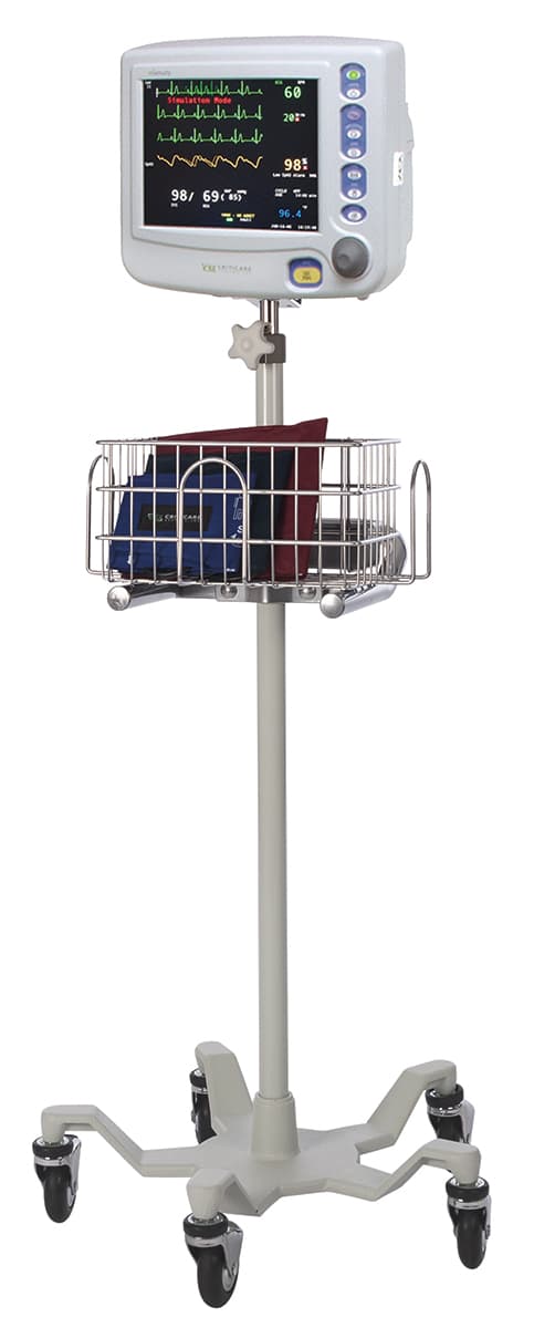 Roll Stand For Criticare nGenuity™ 8100 Monitor