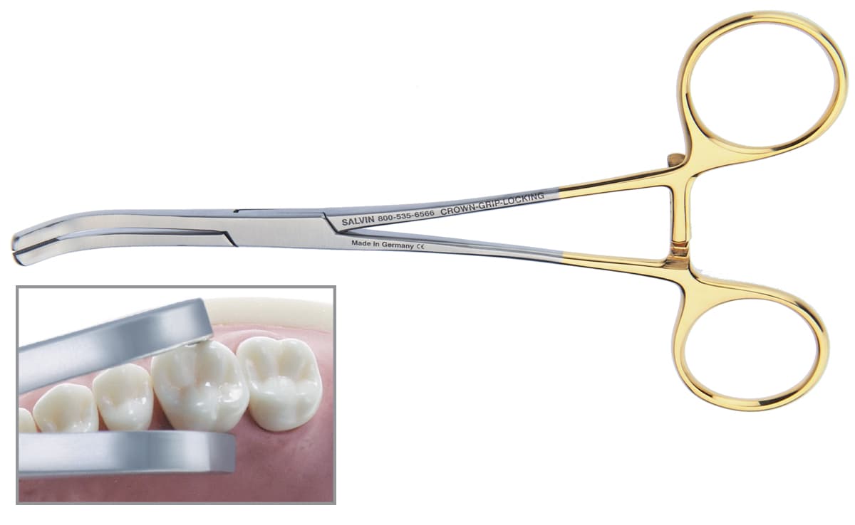 Salvin Carbide Tipped Locking Crown Gripper                                                                  