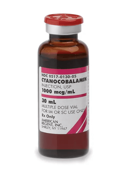Cyanocobalamin 1,000 mcg/mL 30 mL Multiple-Dose Vial