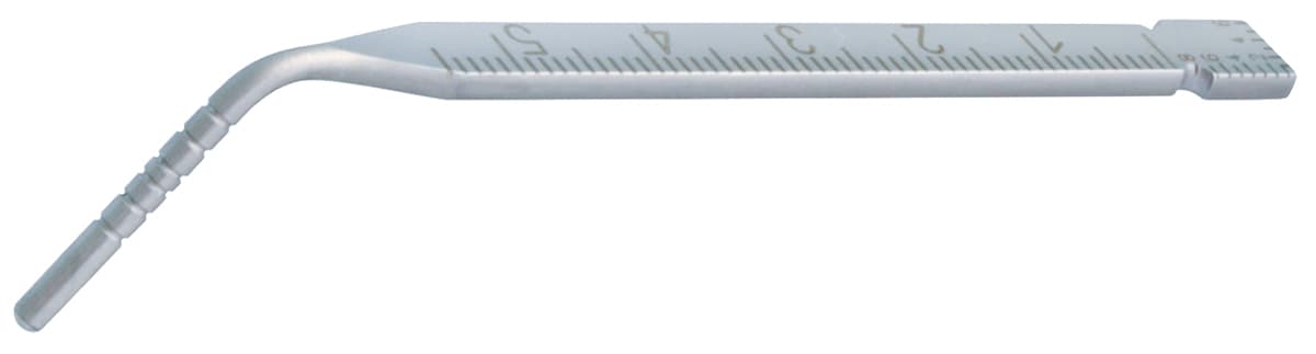 Salvin Implant Depth Gauge With Ruler                                                                        