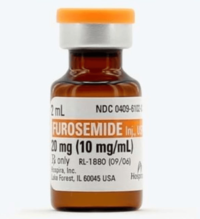 Furosemide 10 mg/mL 2 mL Single-Dose Vial 25/Box