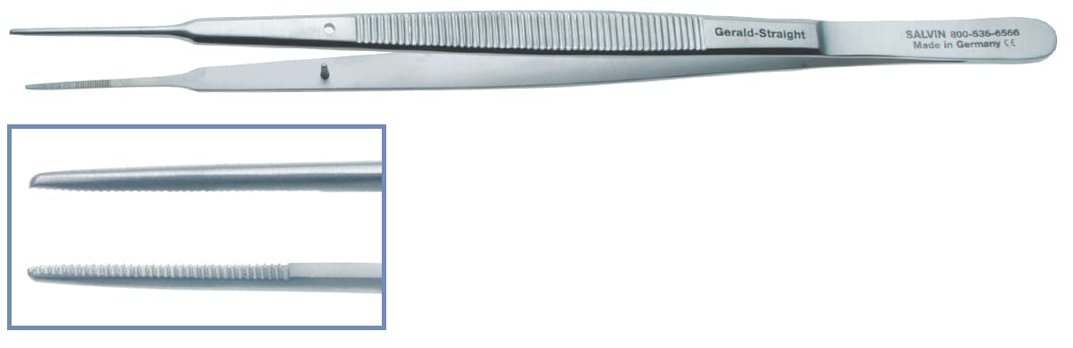 Salvin Gerald Forceps - 18cm Serrated - Straight