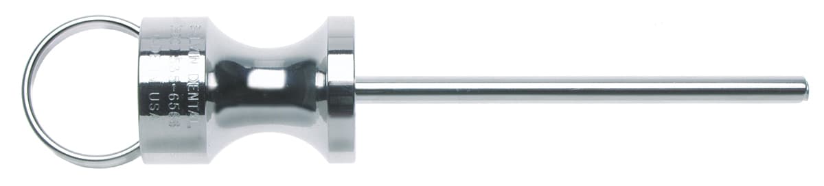 Salvin 3.6mm Diameter Stainless Steel Graft Material Syringe - Straight