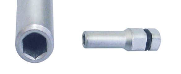 Salvin .08” (2.03mm) Female Hex Square Connection Abutment Driver Tip - 6mm