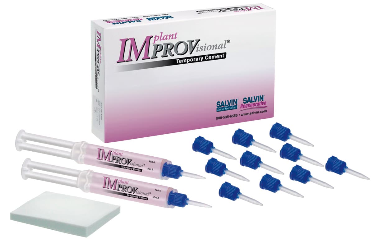 Improv® Temporary Implant Cement For Implants & Natural Teeth                                                