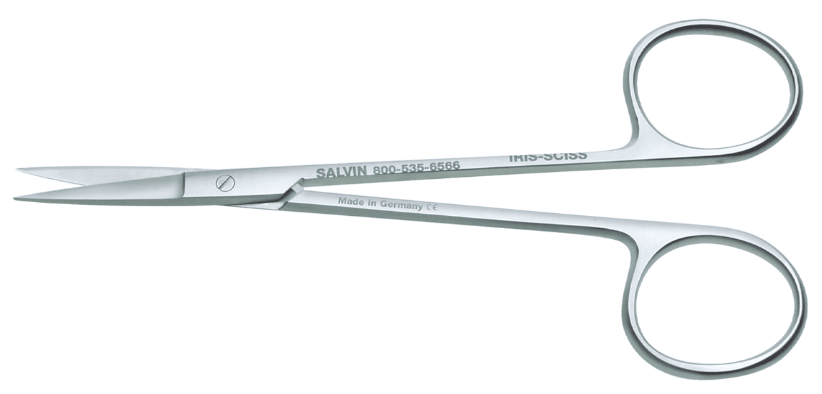 Salvin Iris Scissors - Straight - 4.5" (11.5cm)
