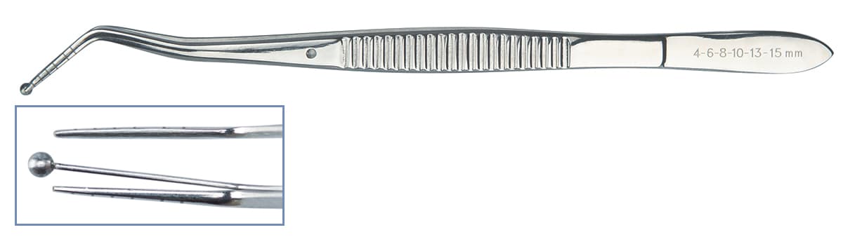 Salvin Internal Sinus Manipulation Instrument #5 - Membrane Perforation Repair Instrument