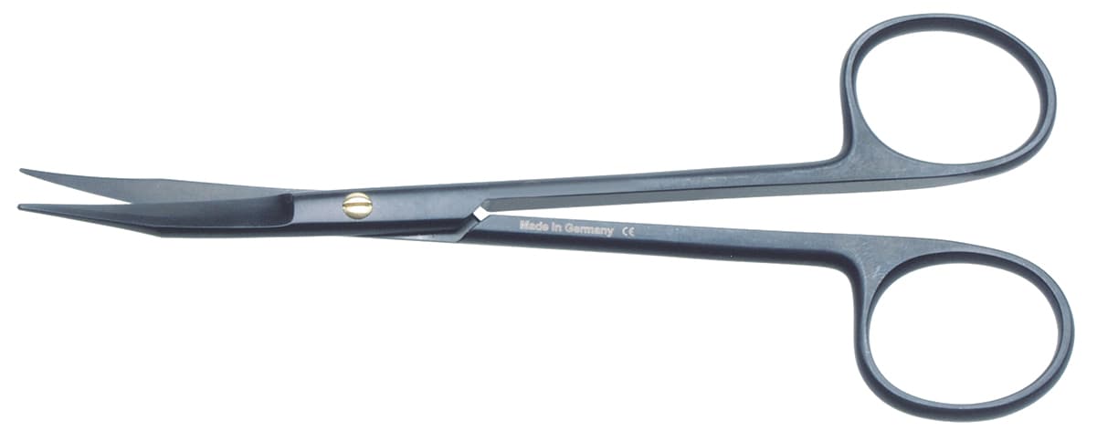 Salvin Black Kryptonite Goldman Fox - Curved - 12.5cm