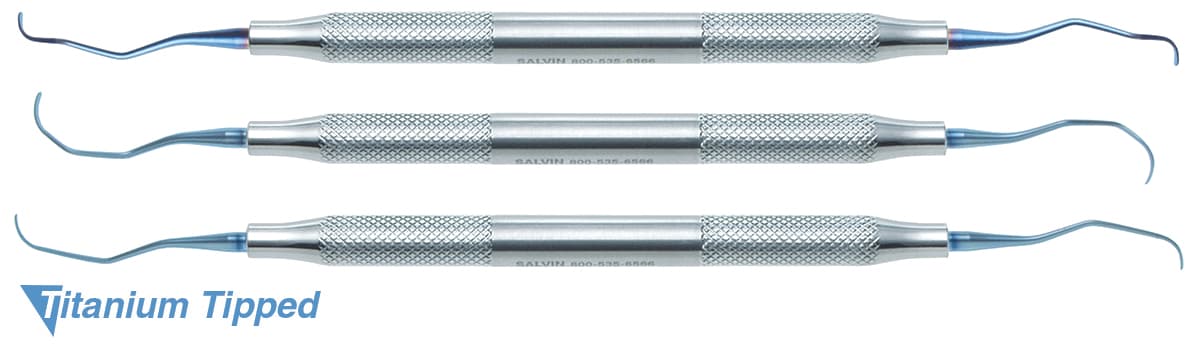 Set of Three Langer Curettes