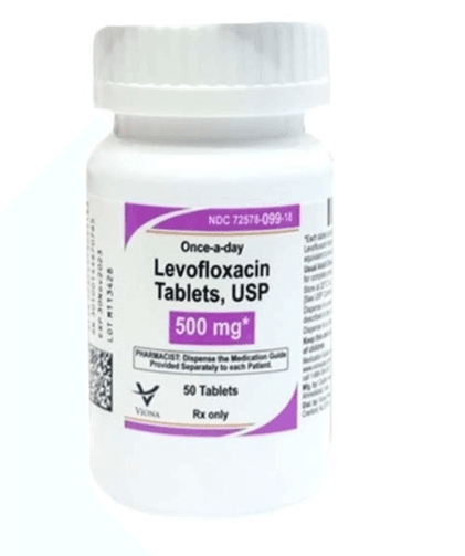 Levofloxacin 500 mg Tablets 50/Bottle