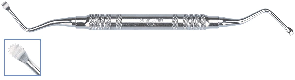 Salvin Serrated Lucas 87 Bone Curette