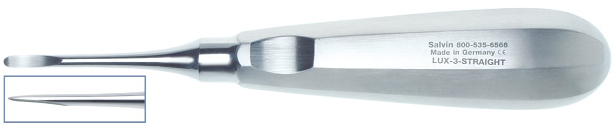 Salvin 3mm Straight Luxating Elevator