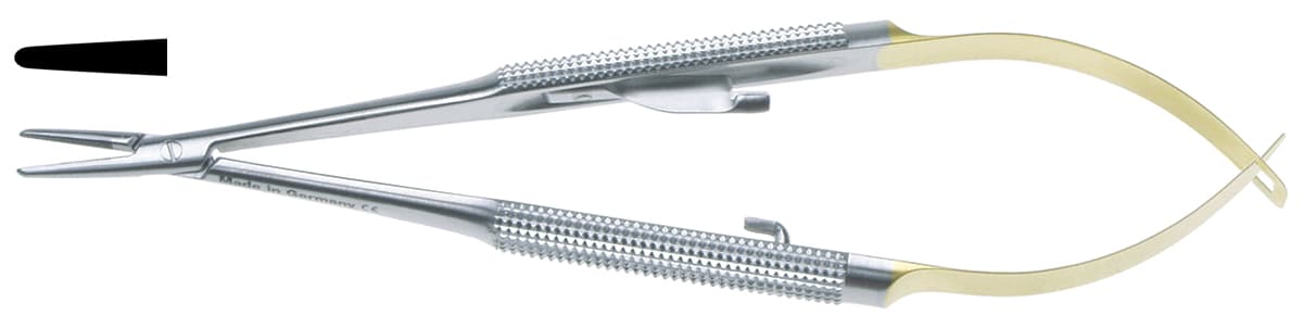 Salvin Micro Castro Needle Holder For 6-0 to 10-0 Sutures - Straight