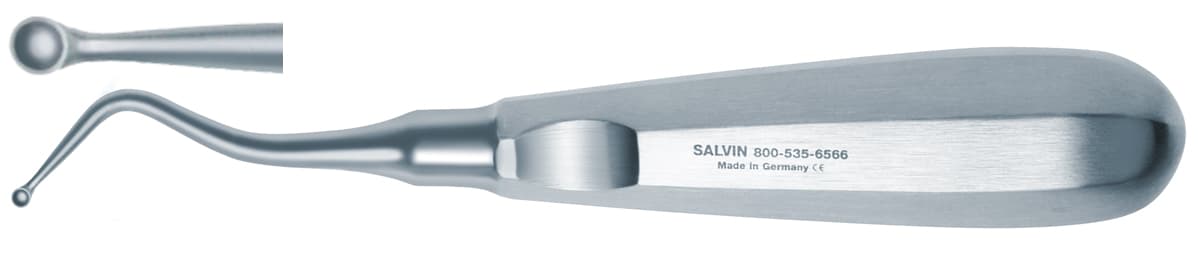 Salvin Misch Socket Scoop 4mm Angled Right