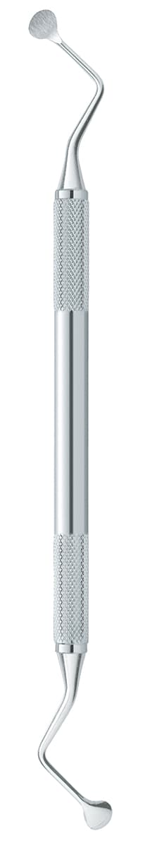 Salvin Molt 4 Angled Double-Ended Bone Curette